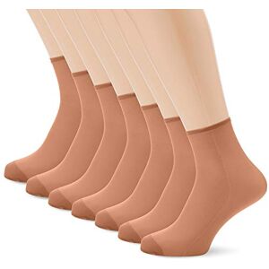 DIM Transparent Women's Beauty Resist Comfort & Hold Socks x6 Cinnamon One Size DIM Transparent Women's Beauty Resist Comfort & Hold Socks x6 Cinnamon One Size