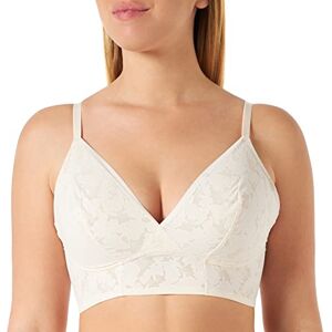 Sloggi Women's Zero Lace 2.0 Longline Bra Non-Wired, White, XS Sloggi Women's Zero Lace 2.0 Longline Bra Non-Wired, White, XS