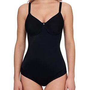 Susa Bodysuit with Underwire, Catania 6552, Sizes A-E, Figure-Shaping Bodysuit for Women Made of Breathable Spacer Material, Shapes Waist, Stomach & Butt, Invisible Under Clothing Black Susa Bodysuit with Underwire, Catania 6552, Sizes A-E, Figure-Shaping Bodysuit for Women Made of Breathable Spacer Material, Shapes Waist, Stomach & Butt, Invisible Under Clothing Black
