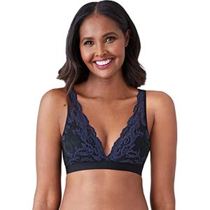 Wacoal Lingerie Women's Instant Icon Bralette, Black/Eclipse, M Wacoal Lingerie Women's Instant Icon Bralette, Black/Eclipse, M