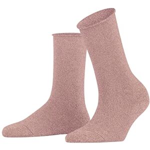 FALKE Women's Shiny W So Lyocell Plain 1 Pair Socks, Pink Blossom 8645, 2.5-5 FALKE Women's Shiny W So Lyocell Plain 1 Pair Socks, Pink Blossom 8645, 2.5-5
