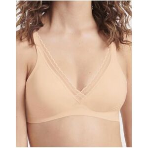 Sloggi Women's BODY ADAPT Twist T-shirt bra Bra molded, POWDER ORANGE, S Plus Sloggi Women's BODY ADAPT Twist T-shirt bra Bra molded, POWDER ORANGE, S Plus