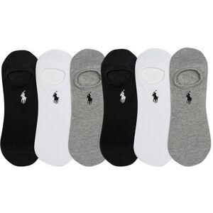 Ralph Lauren Women's Performance Cotton Liner Socks-6 Pair Pack-Breathable Mesh & Sport Cushioning High-Cut, Gray Assorted, 8-10 UK Ralph Lauren Women's Performance Cotton Liner Socks-6 Pair Pack-Breathable Mesh & Sport Cushioning High-Cut, Gray Assorted, 8-10 UK