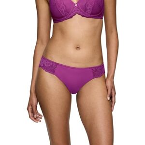 Triumph Womens Wild Peony Florale Brazilian Briefs, Purple, 16 UK Triumph Womens Wild Peony Florale Brazilian Briefs, Purple, 16 UK