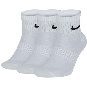Nike Men's Everyday Lightweight Ankle Training Socks 3 Pair , White/Black, L UK Nike Men's Everyday Lightweight Ankle Training Socks 3 Pair , White/Black, L UK