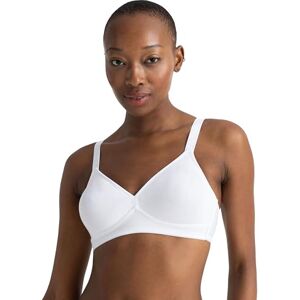 DORINA Daniela D1081A Women's Unlined Non-Wired Bralette Light Thin Bra for Large Sizes, Ivory Black, White (White A00), 38B DORINA Daniela D1081A Women's Unlined Non-Wired Bralette Light Thin Bra for Large Sizes, Ivory Black, White (White A00), 38B