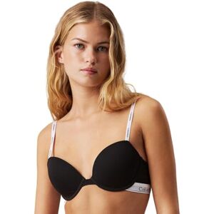 Calvin Klein Women’s Lightly Lined Stretch Demi Cup Bra, Black (Black), 38A Calvin Klein Women’s Lightly Lined Stretch Demi Cup Bra, Black (Black), 38A