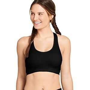 Jockey Women's Removable Cup Seamless Bra, Deep Black, S Jockey Women's Removable Cup Seamless Bra, Deep Black, S