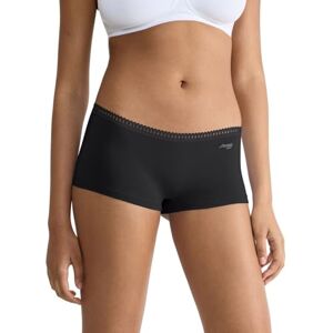Sloggi Women's Go Crush Short C3p Briefs, Black, S (Pack of 3) Sloggi Women's Go Crush Short C3p Briefs, Black, S (Pack of 3)