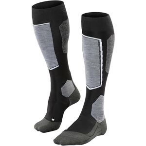 FALKE Women's SK5 Expert W Kh Silk Functional Yarn Warm Thin 1 Pair Skiing Socks, Black Black-Mix 3010 Trend, 5.5-6.5 FALKE Women's SK5 Expert W Kh Silk Functional Yarn Warm Thin 1 Pair Skiing Socks, Black Black-Mix 3010 Trend, 5.5-6.5