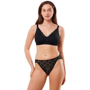 Triumph Women's Amourette N01 Bra, Black, 36DD Triumph Women's Amourette N01 Bra, Black, 36DD