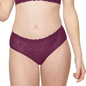 Sloggi Women's Zero Feel Lace 2.0 Hipster Underwear, Wine, S Sloggi Women's Zero Feel Lace 2.0 Hipster Underwear, Wine, S