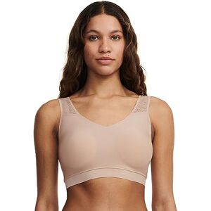 Chantelle Women's, SOFTSTRETCH, Padded Top Lace, Women's invisible lingerie, Beige Doré, XL Plus Chantelle Women's, SOFTSTRETCH, Padded Top Lace, Women's invisible lingerie, Beige Doré, XL Plus