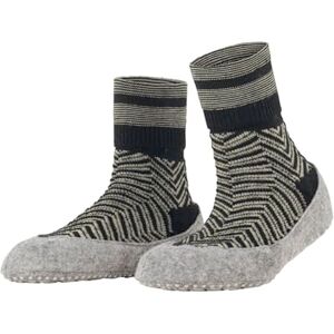 FALKE Women's Cosyshoe Herringbone Slipper Socks, Wool, Black (Black 3000), 4-5 (1 Pair) FALKE Women's Cosyshoe Herringbone Slipper Socks, Wool, Black (Black 3000), 4-5 (1 Pair)