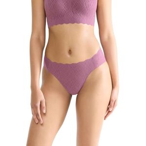 Sloggi Women's Zero Feel Bliss High Leg Briefs, Purple Clover, L Sloggi Women's Zero Feel Bliss High Leg Briefs, Purple Clover, L