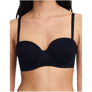 Chantelle Women's, ESSENTIALL, Bandeau T-Shirt Bra, Women's invisible lingerie, Black, 34B Chantelle Women's, ESSENTIALL, Bandeau T-Shirt Bra, Women's invisible lingerie, Black, 34B