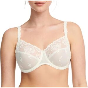 Chantelle Women's, CHAMPS ELYSEES, Very Covering Underwired Bra, Women's lingerie, Elfenbein, 34FF Chantelle Women's, CHAMPS ELYSEES, Very Covering Underwired Bra, Women's lingerie, Elfenbein, 34FF