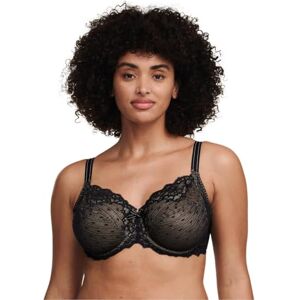 Chantelle Women's Rive Gauche Full Coverage Unlined Bra, Black, 38D Chantelle Women's Rive Gauche Full Coverage Unlined Bra, Black, 38D