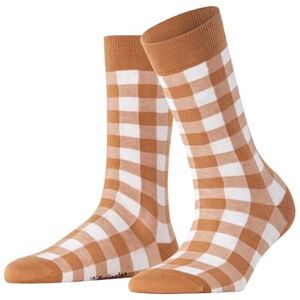 Burlington Women's Vichy W So Cotton Patterned 1 Pair Socks, Brown Sugar 5152, 3.5-7 Burlington Women's Vichy W So Cotton Patterned 1 Pair Socks, Brown Sugar 5152, 3.5-7