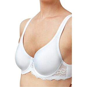 Marlon Womens Brittany Lace Detail T-Shirt Bra, White, 38D Marlon Womens Brittany Lace Detail T-Shirt Bra, White, 38D