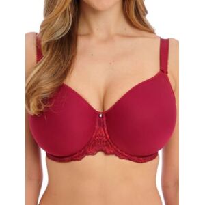 Fantasie Women's Aubree Underwire Molded Spacer T-Shirt Bra, Opaque, Rouge, 34E Fantasie Women's Aubree Underwire Molded Spacer T-Shirt Bra, Opaque, Rouge, 34E