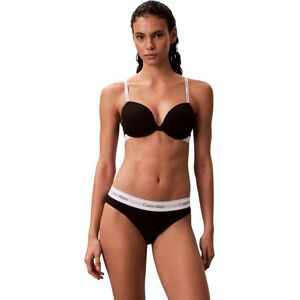 Calvin Klein Women’s Lightly Lined Demi Cup Bra with Logo Band, Black (Black), 32A Calvin Klein Women’s Lightly Lined Demi Cup Bra with Logo Band, Black (Black), 32A