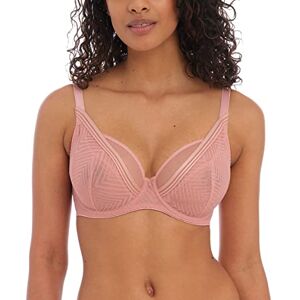 Freya Women's Tailored Underwire High Apex Bra Plunge, Sheer, Ash Rose, 32F Freya Women's Tailored Underwire High Apex Bra Plunge, Sheer, Ash Rose, 32F
