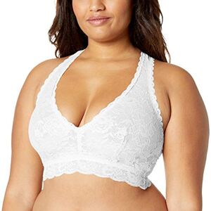 Cosabella Women's Never Say Nevertm Curvy Racie Racerback Bralette Bra, Blanc, X-Large Cosabella Women's Never Say Nevertm Curvy Racie Racerback Bralette Bra, Blanc, X-Large