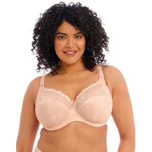 Elomi Women's Morgan Banded Comfort & Support. Three-Section Cup, Side Frame, Stretch Lace. Dd+ Bras Unlined, Opaque, Cameo Rose, 34K US Elomi Women's Morgan Banded Comfort & Support. Three-Section Cup, Side Frame, Stretch Lace. Dd+ Bras Unlined, Opaque, Cameo Rose, 34K US