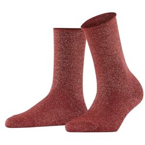 FALKE Women's Shiny W So Lyocell Plain 1 Pair Socks, Brown Cayenne 5950, 2.5-5 FALKE Women's Shiny W So Lyocell Plain 1 Pair Socks, Brown Cayenne 5950, 2.5-5