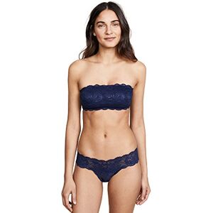Cosabella Women's Say Never Flirtie Bandeau Bra, Opaque, Navy Blue, S Cosabella Women's Say Never Flirtie Bandeau Bra, Opaque, Navy Blue, S