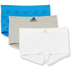 adidas Women's Seamless Boy Shorts Underwear 3-Pack, Pblujac/Mhg/Wht, XL adidas Women's Seamless Boy Shorts Underwear 3-Pack, Pblujac/Mhg/Wht, XL