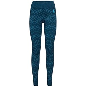 Odlo Natural+Kinship Women's Underwear, Blue Wing Teal Melange, XS Odlo Natural+Kinship Women's Underwear, Blue Wing Teal Melange, XS