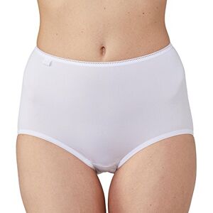 Sloggi Women's Basic+ Maxi Brief 3 Pack, White, 18 Sloggi Women's Basic+ Maxi Brief 3 Pack, White, 18