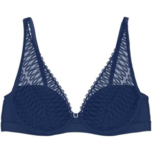 Triumph Women's Aura Spotlight T Wp Bra, Dark Blue, 38E Triumph Women's Aura Spotlight T Wp Bra, Dark Blue, 38E
