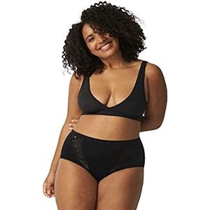 Sloggi Women's Chic Maxi Brief , Black Black, 26 (Manufacturer Size: 54) Pack of 4 Sloggi Women's Chic Maxi Brief , Black Black, 26 (Manufacturer Size: 54) Pack of 4