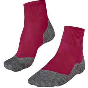 FALKE Women's TK5 Wander Cool Short W SSO Lyocell Functional Yarn Thin Anti-Blister 1 Pair Hiking Socks, Red (Red 8644), 5.5-6.5 FALKE Women's TK5 Wander Cool Short W SSO Lyocell Functional Yarn Thin Anti-Blister 1 Pair Hiking Socks, Red (Red 8644), 5.5-6.5