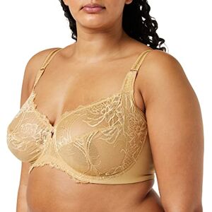 Triumph Women's Wild Peony Florale W Bra, Golden Earth, 34F Triumph Women's Wild Peony Florale W Bra, Golden Earth, 34F