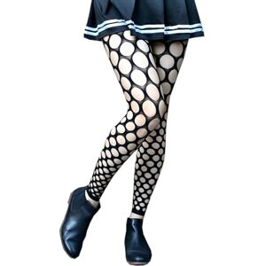 Millennials In Motion Patterned Tights, Fishnet Hole, One size Millennials In Motion Patterned Tights, Fishnet Hole, One size