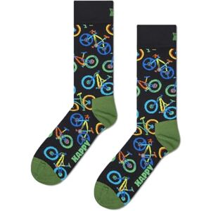 Happy Socks Mountain Bike Sock, Black, 36-40 Happy Socks Mountain Bike Sock, Black, 36-40