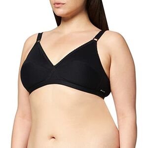 Nur Die Pack of 2 Comfort Bra Non-Wired Soft Cup Bra Soft Comfortable with Lace Women, Black (Black 94), 38B Nur Die Pack of 2 Comfort Bra Non-Wired Soft Cup Bra Soft Comfortable with Lace Women, Black (Black 94), 38B