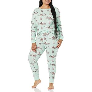 Amazon Essentials Disney Marvel Star Wars Women's Snug-Fit Cotton Pyjama Sleepwear Sets, Mickey Winter Womens Snug-fit, XL Amazon Essentials Disney Marvel Star Wars Women's Snug-Fit Cotton Pyjama Sleepwear Sets, Mickey Winter Womens Snug-fit, XL