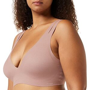 Sloggi Women's Zero Feel Flow Bralette Bustier, Cacao, XS Sloggi Women's Zero Feel Flow Bralette Bustier, Cacao, XS