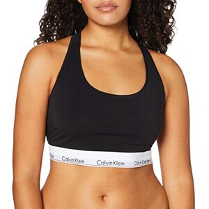 Calvin Klein Women’s Bralette with Logo Band, Black (Black), XL Calvin Klein Women’s Bralette with Logo Band, Black (Black), XL