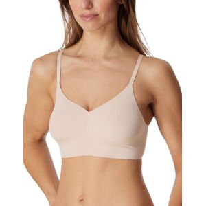 Schiesser Women's Bustier Spaghetti Straps with Removable Pads-Invisible Soft, Sand_179821, UK 12 Schiesser Women's Bustier Spaghetti Straps with Removable Pads-Invisible Soft, Sand_179821, UK 12