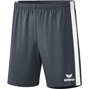 Erima Retro Star Unisex Shorts, Unisex_Adult, Shorts, 3152109, Slate Grey/White, L Erima Retro Star Unisex Shorts, Unisex_Adult, Shorts, 3152109, Slate Grey/White, L
