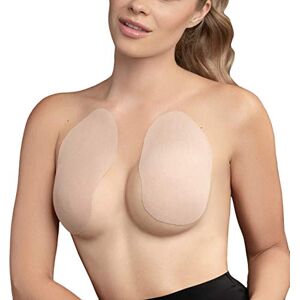 Bye Bra Breast Lift Tape Pads,Adhesive Bra, Lifting Boob Tape with Satin Nipple Covers, Sizes: A-C, D-F, F-H, Multiple Colours Available (Nude, A-C) Bye Bra Breast Lift Tape Pads,Adhesive Bra, Lifting Boob Tape with Satin Nipple Covers, Sizes: A-C, D-F, F-H, Multiple Colours Available (Nude, A-C)