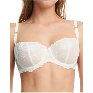 Chantelle Women's, CHAMPS ELYSEES, Half-Cup Balcony Bra, Women's lingerie, Off-white (Elfenbein 35), 32 / 32DD Chantelle Women's, CHAMPS ELYSEES, Half-Cup Balcony Bra, Women's lingerie, Off-white (Elfenbein 35), 32 / 32DD