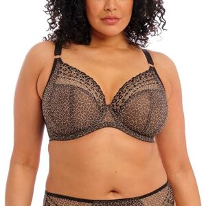 Elomi Matilda Plunge Side Support Bra Leopard Brown 38DD Elomi Matilda Plunge Side Support Bra Leopard Brown 38DD