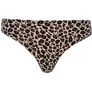 Chantelle Women's, SOFTSTRETCH, Thong, Women's invisible lingerie, Leopard, One Size Chantelle Women's, SOFTSTRETCH, Thong, Women's invisible lingerie, Leopard, One Size